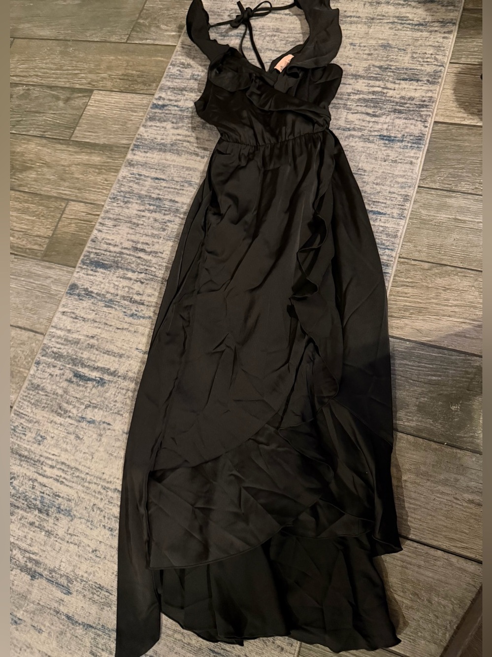 Show Me Your Mumu Ruffle Maxi Dress
